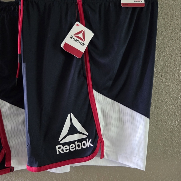 NWT Reebok Men's Athletic Multi-Color Preformance Shorts Sz M 2-Piece - Picture 4 of 8
